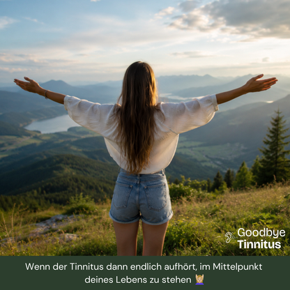Endlich wieder leben, ohne dass der Tinnitus deinen Alltag bestimmt